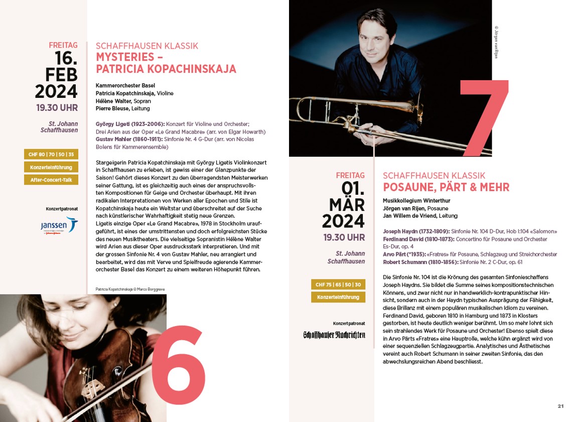 mysteries und posaune feb maerz 24